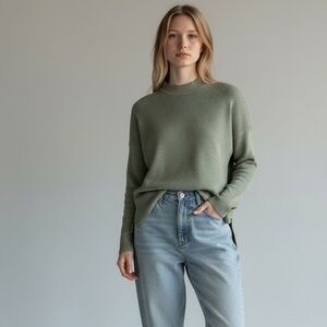 Altar’s State Green Knit Sweater